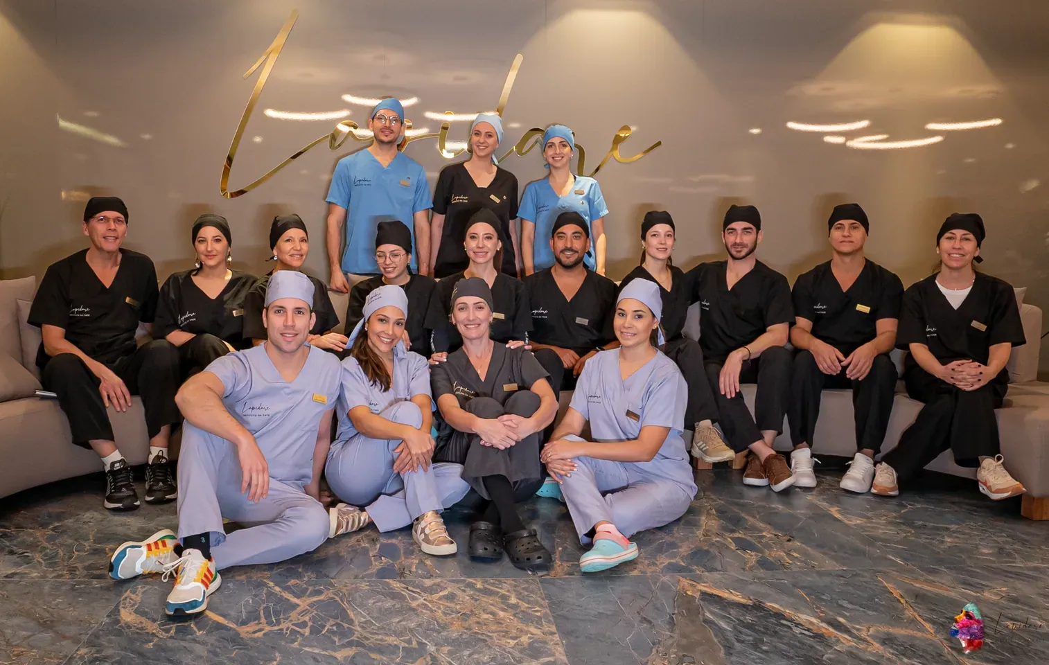 Con todo el equipo, Instituto Lapidare, Brasil 2022