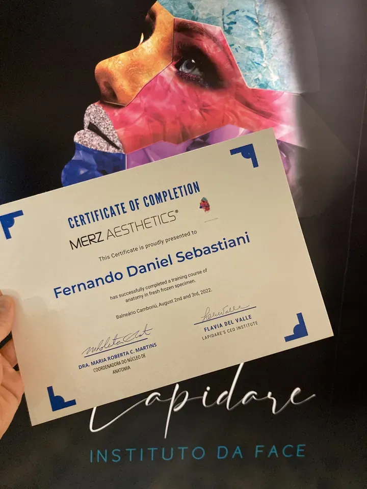 Certificate of Completion, Merz Aesthetics, Lapidare 2022