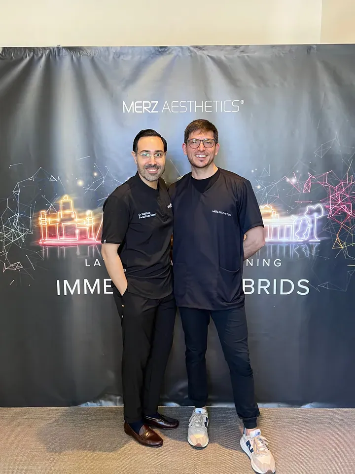 Con el Dr. Nabil Fakih, Immersion in Hybrids, Madrid 2023