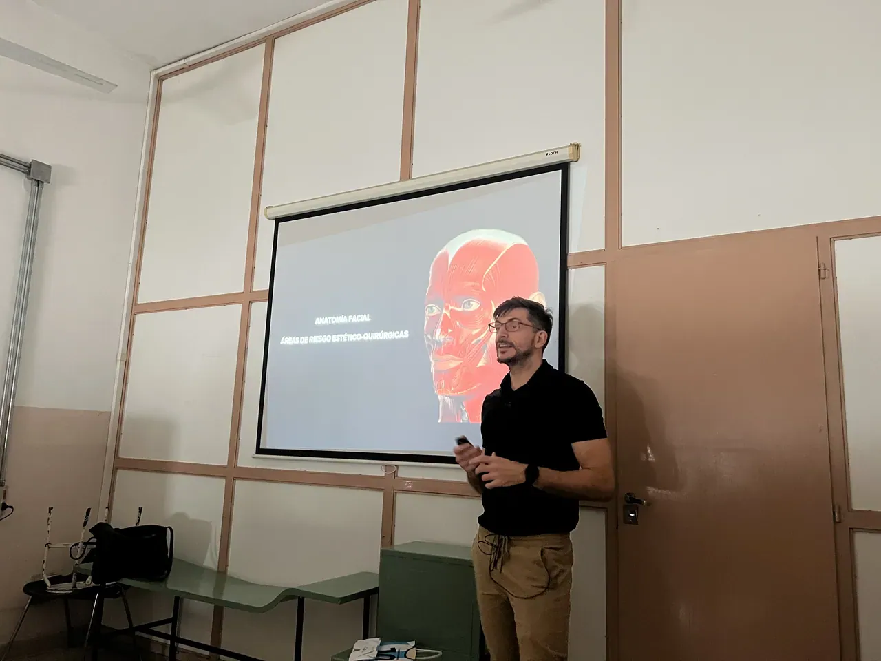 Anatomía facial, aula