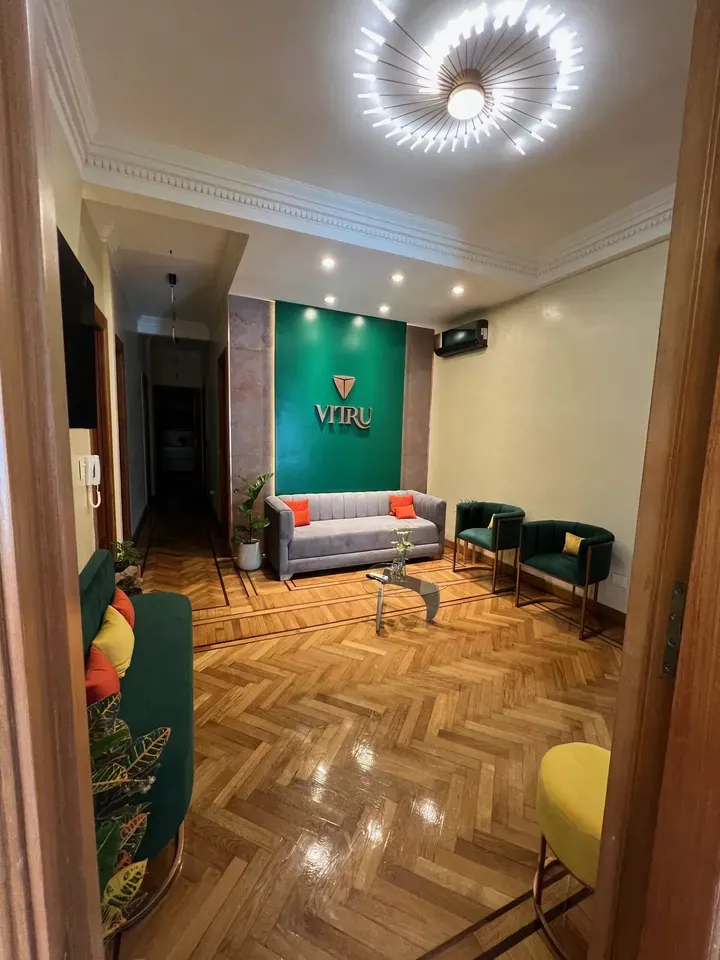 La sala de espera terminada